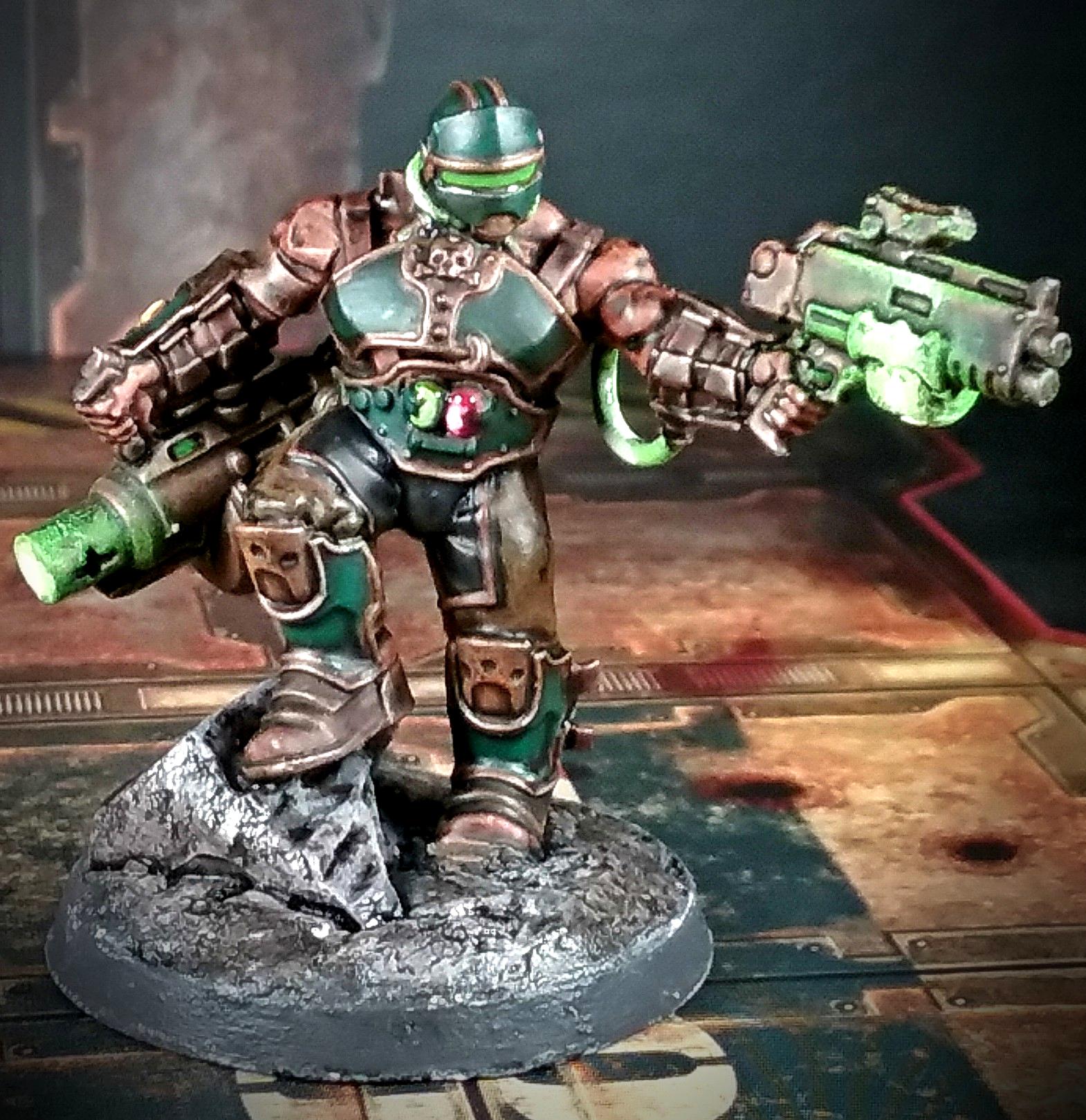 Gang, Goliath, House Goliath, Necromunda House Goliath Ganger